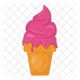 Cucurucho de helado  Icono