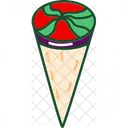 Cucurucho de helado  Icono