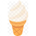 Cono de helado de vainilla  Icon