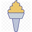 Cono De Hielo Helado Postre Icono