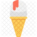 Cono Gelato Crema Icon