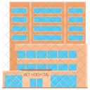 Hospital Veterinario Cuidado De Animales Hospital De Animales Icono