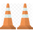 Conos de carretera  Icono