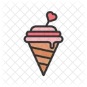 Conos de helado  Icono