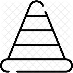 Conos de seguridad  Icono
