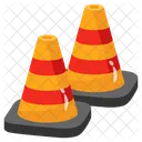 Conos De Trafico Conos De Carretera Marcador De Seguridad Icono