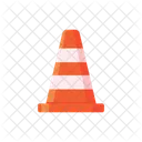 Conos De Trafico Hidrante Proteccion Icono