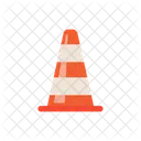 Conos De Trafico Hidrante Proteccion Icono