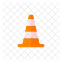 Conos De Trafico Hidrante Proteccion Icono