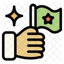 Conquer Achivement Flag Icon