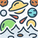 Conquista Espacial Conquista Espacio Icono