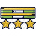 Conquista Distintivo De Estrela Distintivo Ícone