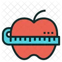 Obtener Dar Forma Manzana Icono
