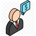 Conseiller Financier Finance Consultant Icône