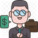Conseiller financier  Icône