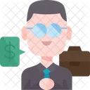 Conseiller financier  Icône