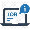 Emploi En Ligne Informations Icône