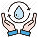 Ahorrar Agua Ecologia Agua Icono