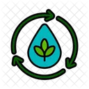 Conservar Agua Sostenibilidad Conservacion Icono