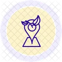 Conservation Area Line Icon Icon