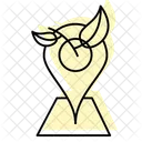 Conservation Area Color Shadow Thinline Icon 아이콘