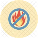 Conservative Fire Danger Warning Icon