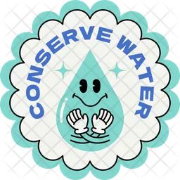 Conserve water  Icon