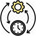 Consistency Clock Process Icon