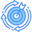 Consistency Target Aim Icon