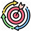 Consistency Target Aim Icon