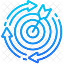 Consistency Target Aim Icon