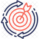 Consistency Target Aim Icon