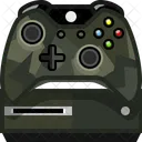 Consola Xbox Camuflaje Icono