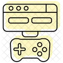 Console Color Shadow Thinline Icon Icon