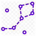 Constelacao Estrela Zodiaco Ícone
