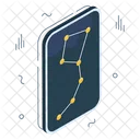 Constellation Star Cluster Elliptical Galaxy Icon