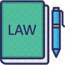 Constitution Book Criminal Law Justice Book Icon