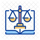 Court Law Constitutional Icon