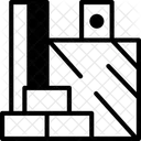 Construcao Material Tijolos Ícone