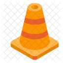 Construcao Cone Trafego Ícone