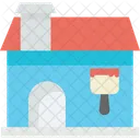 Construção de casa  Ícone