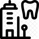 Construção de dente  Ícone