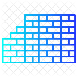 Construção de parede  Ícone