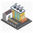 Construção industrial  Ícone