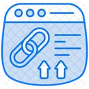 Construcción de vínculos de retroceso  Icono