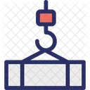 Construccion Grua Gancho Icono