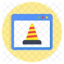 Construccion Web Sitio Web De Construccion Construccion De Paginas Web Icono