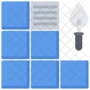 Laying Tiles Putty Icon