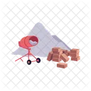 Construction Vector Cement Icon