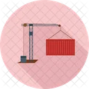 Construction Crane Lift Icon